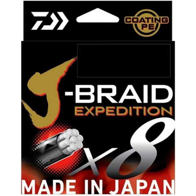 Леска DAIWA J-BRAID EXPEDITION×8E 0.10mm-150m SMASH ORANGE 12550-010